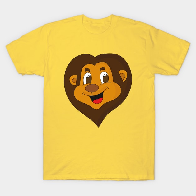 Cute Little Lion T-Shirt by DiegoCarvalho